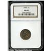 Image 1 : 1860 1C MS65 NGC. Well struck with lustrous,