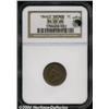 Image 1 : 1864 1C L On Ribbon MS65 Brown NGC. Eagle Eye