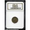 Image 1 : 1866 1C MS66 Brown NGC. A solid Gem example