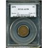 Image 1 : 1870 1C AU58 Brown PCGS. Well struck with rich