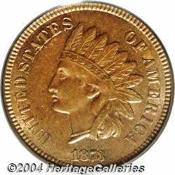 1873 1C Doubled LIBERTY AU58 PCGS. Eagle Eye