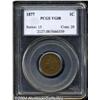 Image 1 : 1877 1C VG8 PCGS. Shallow N in ONE. Bold for