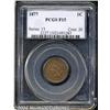 Image 1 : 1877 1C Fine 15 PCGS. Shallow N in ONE. Five
