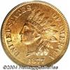 Image 1 : 1877 1C MS64 Red and Brown PCGS. Only 852,500