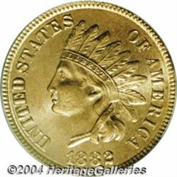 1882 1C MS66 Red PCGS. Ex: Richard Collection.