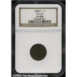 1888/7 1C Good 6 NGC. FS-010, Snow-1. The base