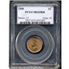 Image 1 : 1900 1C MS65 Red PCGS. Bright copper color