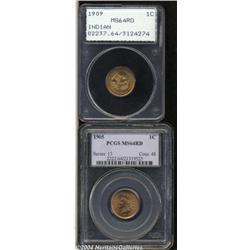 1905 1C MS64 Red PCGS, booming luster,