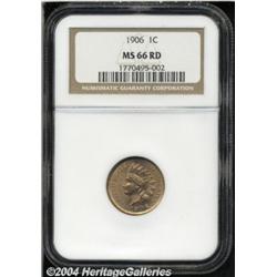 1906 1C MS66 Red NGC. Well struck and