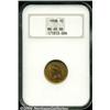 Image 1 : 1908 1C MS65 Red NGC. Bright golden-red color