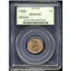Image 1 : 1909 1C MS65 Red PCGS. Lustrous, copper-gold