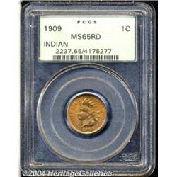 1909 1C MS65 Red PCGS. Eagle Eye Photo Seal. A