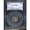 Image 1 : 1863 1C PR64 PCGS. Nicely struck with bright
