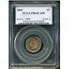 Image 1 : 1863 1C PR64 Cameo PCGS. Well struck with good