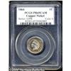 Image 1 : 1864 1C Copper Nickel PR65 Cameo PCGS. This