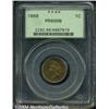 Image 1 : 1868 1C PR65 Red and Brown PCGS. Fully struck