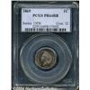 Image 1 : 1869 1C PR64 Red and Brown PCGS. Fully struck,