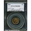 Image 1 : 1869 1C PR65 Red and Brown PCGS. A well-struck