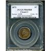 Image 1 : 1873 1C Closed 3 PR65 Red and Brown PCGS.