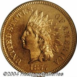 1877 1C PR64 Red Cameo PCGS. As explained by