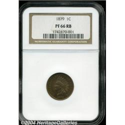 1879 1C PR66 Red and Brown NGC. Rose and