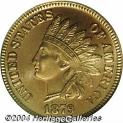 1879 1C PR66 Red Cameo PCGS. A radiant