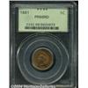 Image 1 : 1881 1C PR66 Red PCGS. Fully struck with