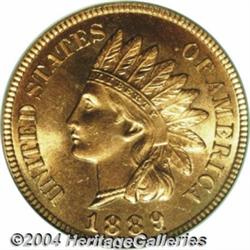 1889 1C PR66 Red PCGS. Among the finest