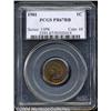 Image 1 : 1901 1C PR67 Red and Brown PCGS. Snow-PR1. The