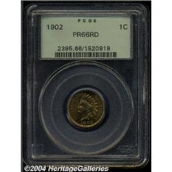1902 1C PR66 Red PCGS. Fully struck with