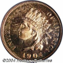 1904 1C PR65 Red Cameo PCGS. This particular