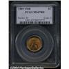 Image 1 : 1909 VDB 1C MS67 Red PCGS. Supremely lustrous