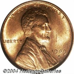 1909-S VDB 1C MS64 Red PCGS. Full, unmellowed