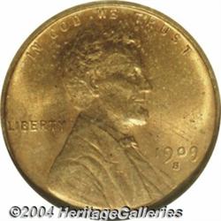 1909-S VDB 1C MS64 Red NGC. Bright, lustrous,