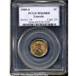 1909-S 1C MS65 Red PCGS. After Brenner's