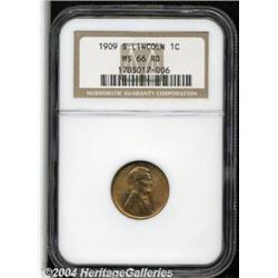 1909-S 1C MS66 Red NGC. Well struck with great