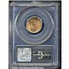 Image 2 : 1910-S 1C MS65 Red PCGS. A frosty golden-tan