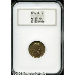 1912-D 1C MS65 Red NGC. This Gem early-date