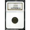 Image 1 : 1914-D 1C AU58 Brown NGC. Well struck save for