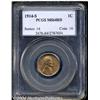 Image 1 : 1914-S 1C MS64 Red PCGS. Well struck, save for