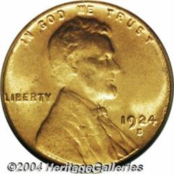 1924-S 1C MS64 Red PCGS. This coin's striking