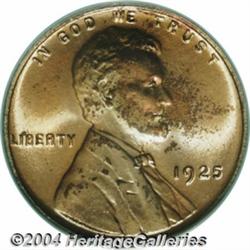 1925 1C MS67 Red PCGS. Variegated red and