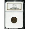 Image 1 : 1926-S 1C MS64 Red and Brown NGC. This