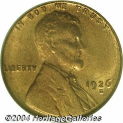 1926-S 1C MS64 Red PCGS. A well known