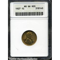 1927 1C MS66 Red ANACS. Just a couple of