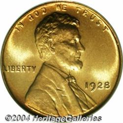 1928 1C MS67 Red PCGS. An exquisitely