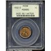 Image 1 : 1932-D 1C MS66 Red PCGS. Dappled orange-red