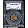 Image 1 : 1938 1C MS67 Red PCGS. Glowing, satiny-red