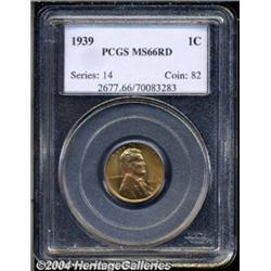 1939 1C MS66 Red PCGS. Beautiful lustrous,