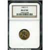 Image 1 : 1940-S 1C MS67 Red NGC. Bright golden-reddish